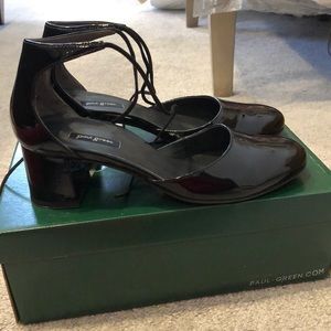 Paul Green Molly black patent shoe